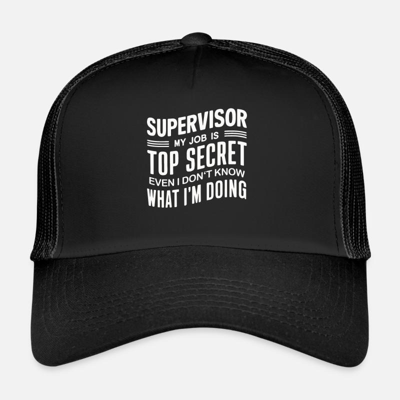 Supervisor Profession Trucker Cap
