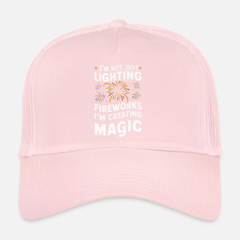 Pyrotechnics Fireworks Pyrotechnics Trucker Cap