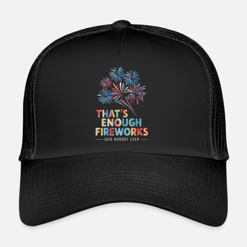 Pyrotechnics Fireworks Pyrotechnics Trucker Cap