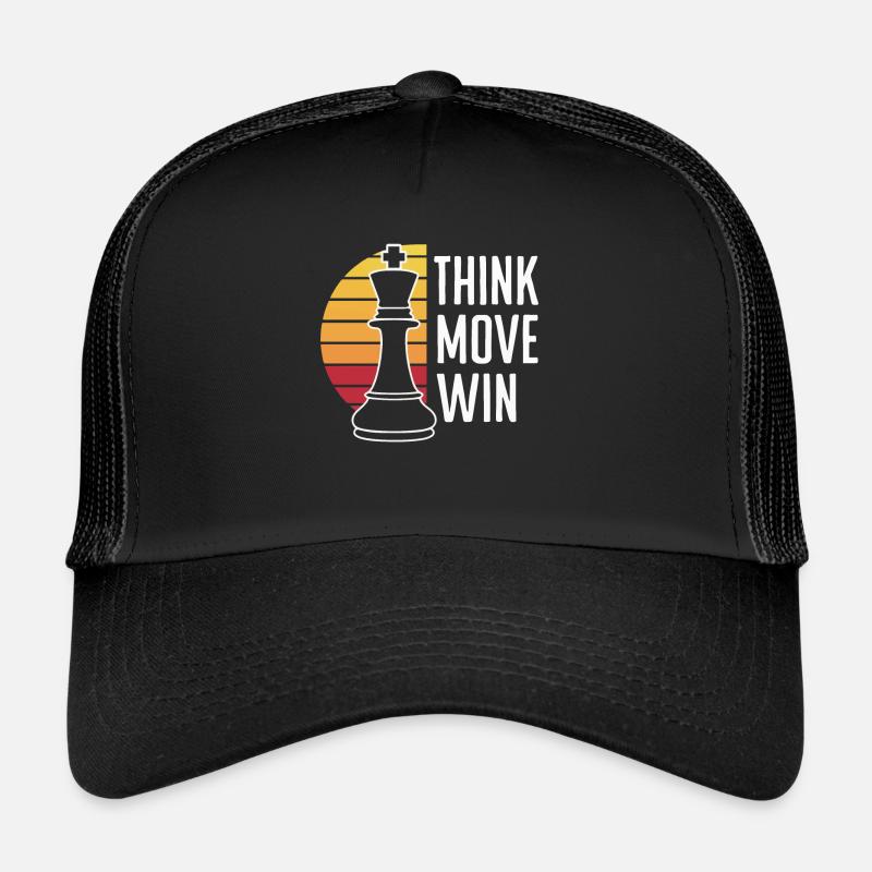 Schach Schachspieler Trucker Cap