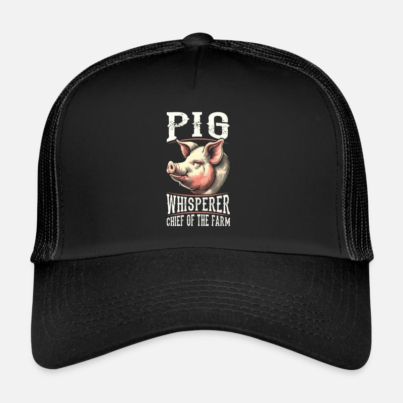 Éleveur de porcs Chef de la ferme Casquette trucker 