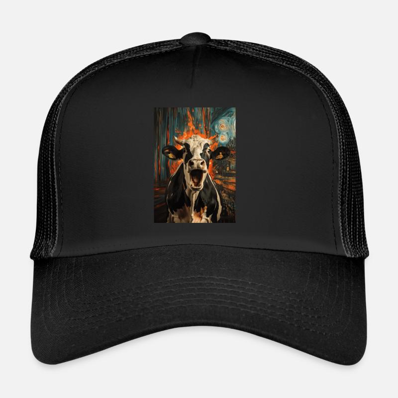 Cow Trucker Cap