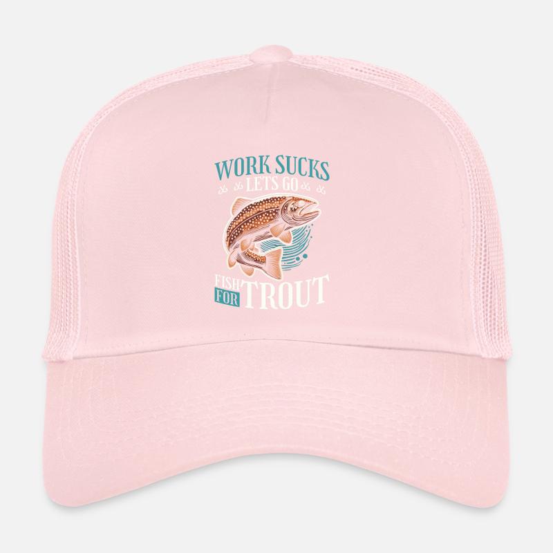 Pêcheur de truite Casquette trucker 