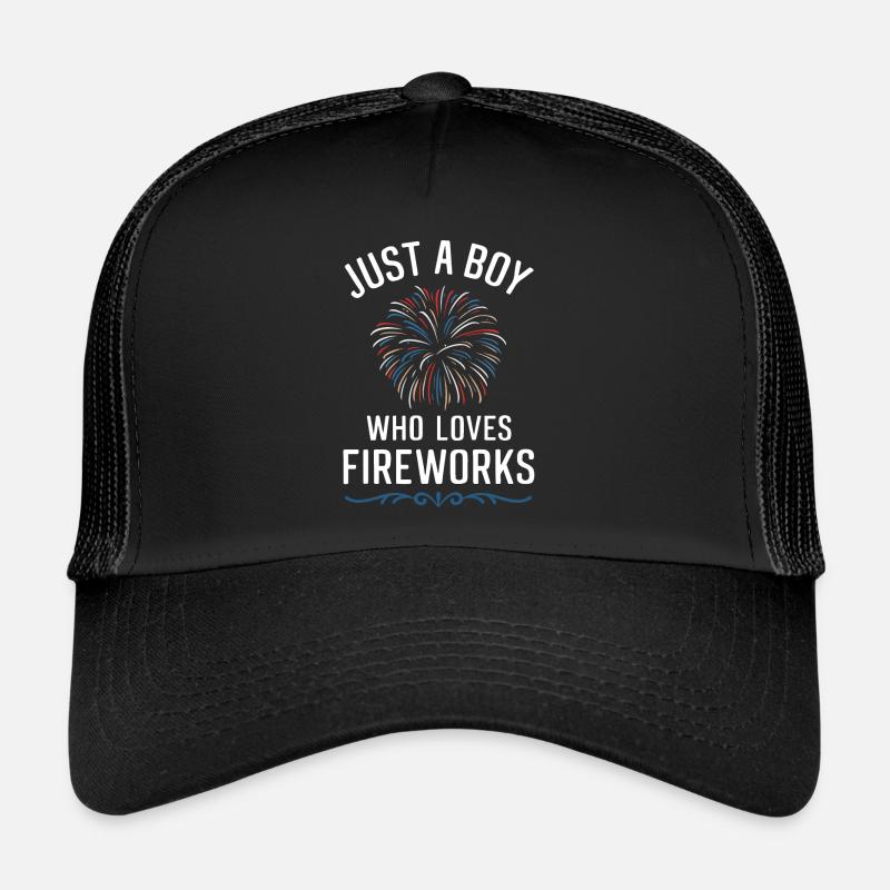 Pyrotechnics Fireworks Pyrotechnics Trucker Cap