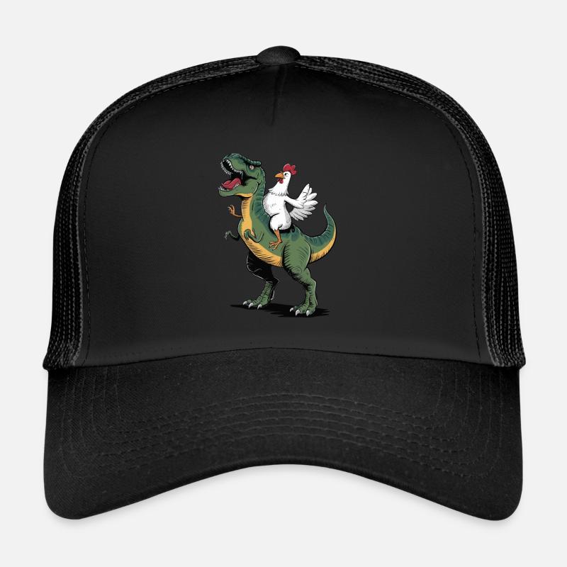 Huhn - Trucker Cap - Schwarz/Schwarz
