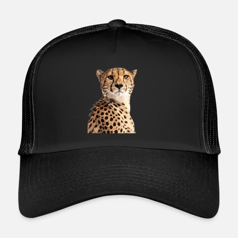 Guépard - Casquette trucker  - noir/noir