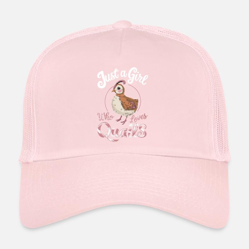 Caille Oiseau Cailles Casquette trucker 