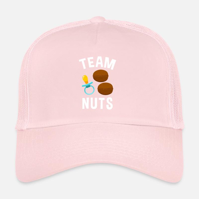 Pinkel Party Baby Shower Team Nuts Casquette trucker 