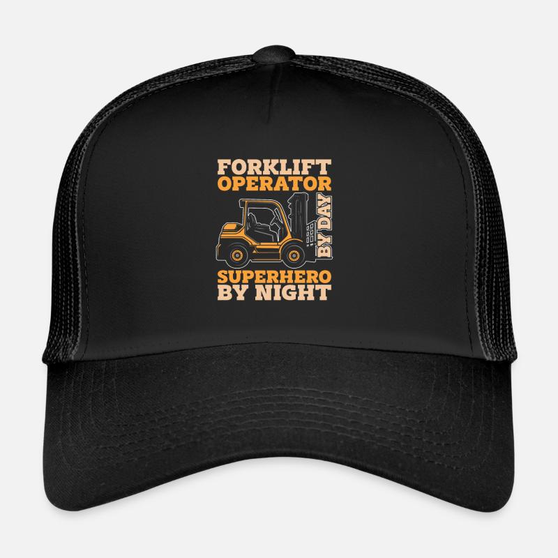 Conducteur de chariot élévateur Casquette trucker 