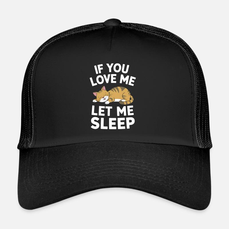 Chat Chats Amoureux Chat Propriétaire Chaton Casquette trucker 