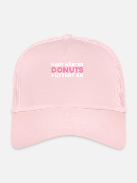 Doughnut - Trucker Cap - pale pink - Front
