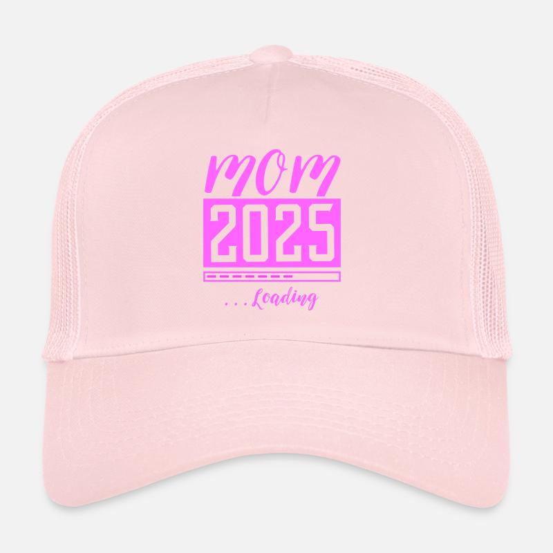 Mama 2025 Mom Loading Schwanger Spruch Trucker Cap