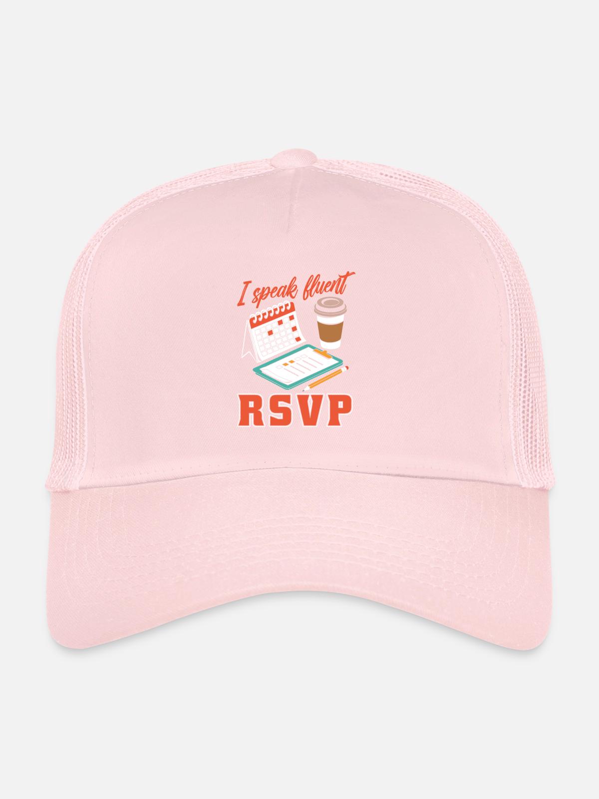 Event planner - Trucker Cap - pale pink - Front