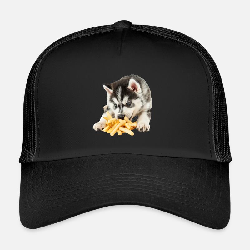 Siberian Husky Trucker Cap