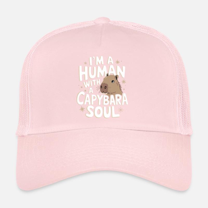 Capybara Capybara Animal rongeur Casquette trucker 
