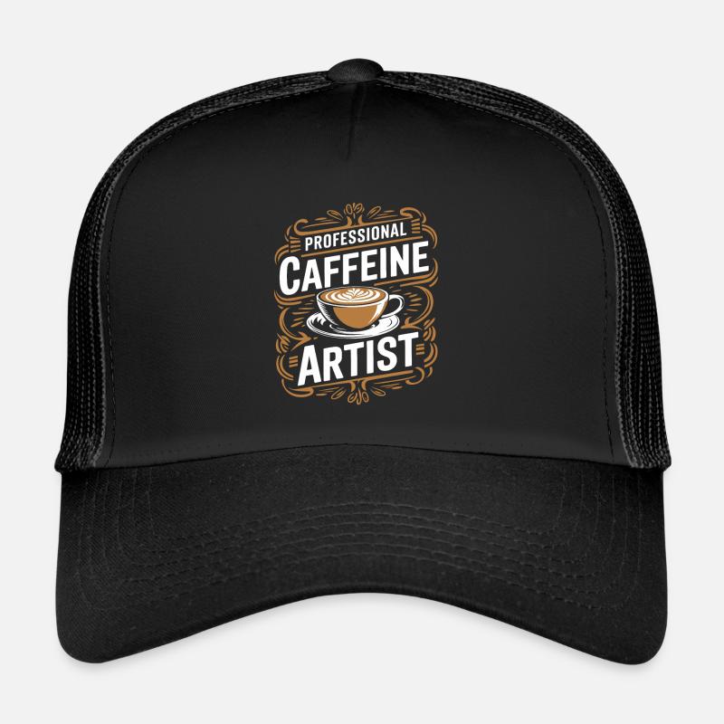 Barista - Trucker Cap - Schwarz/Schwarz