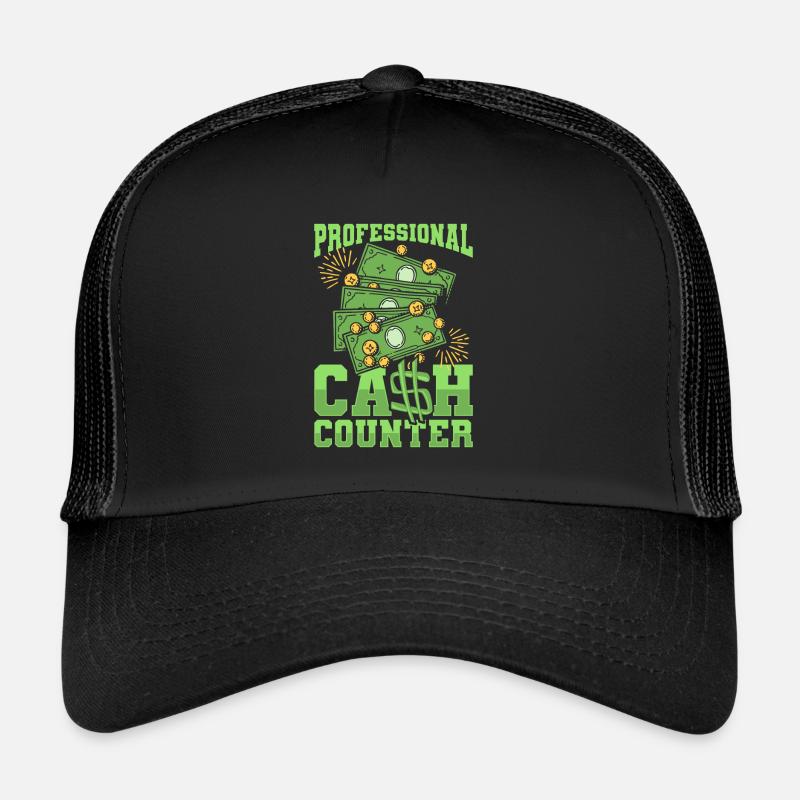 Employé de banque Casquette trucker 