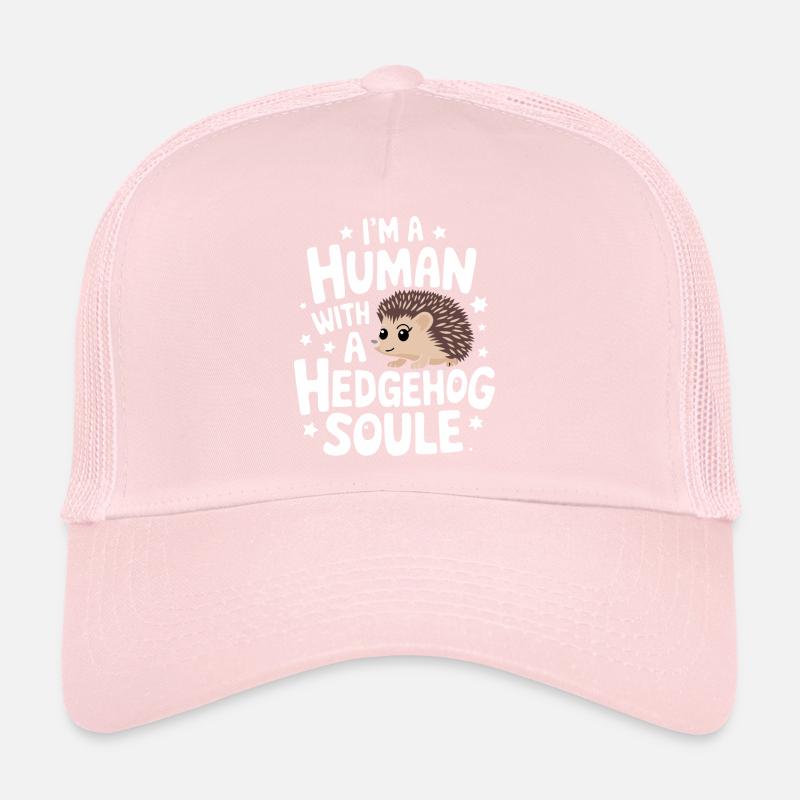 Igel Stachelig Tier Igel Trucker Cap