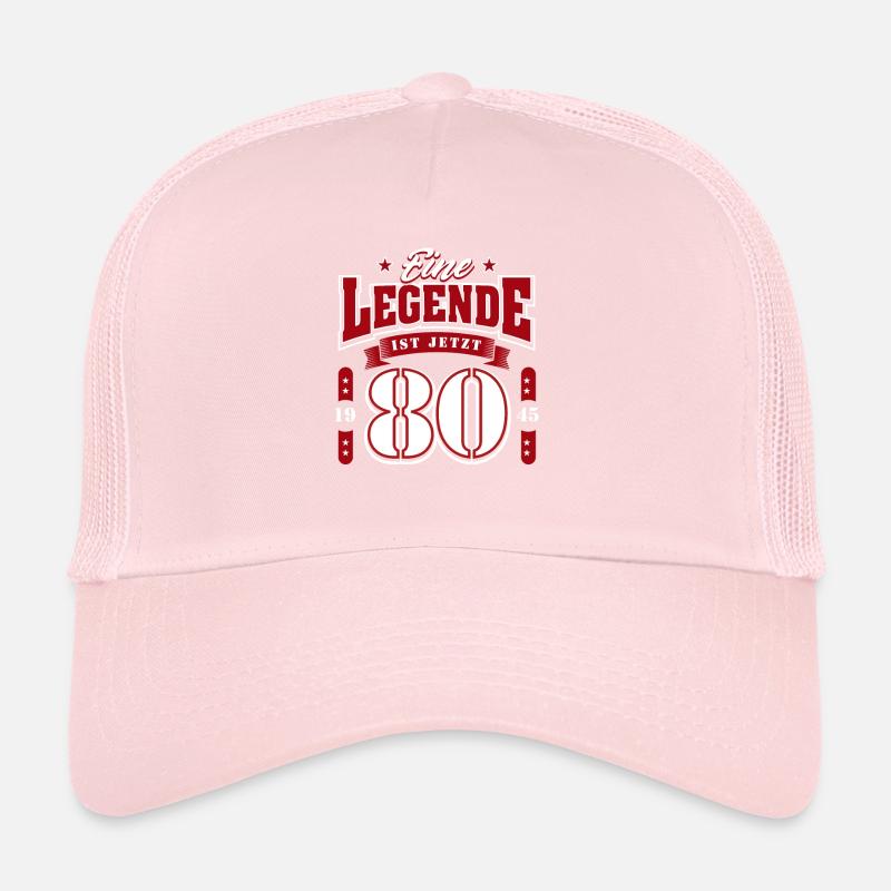 80e anniversaire 1945 Légende 80 ans Casquette trucker 
