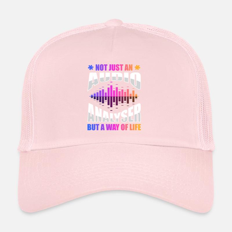 Analyseur audio Casquette trucker 