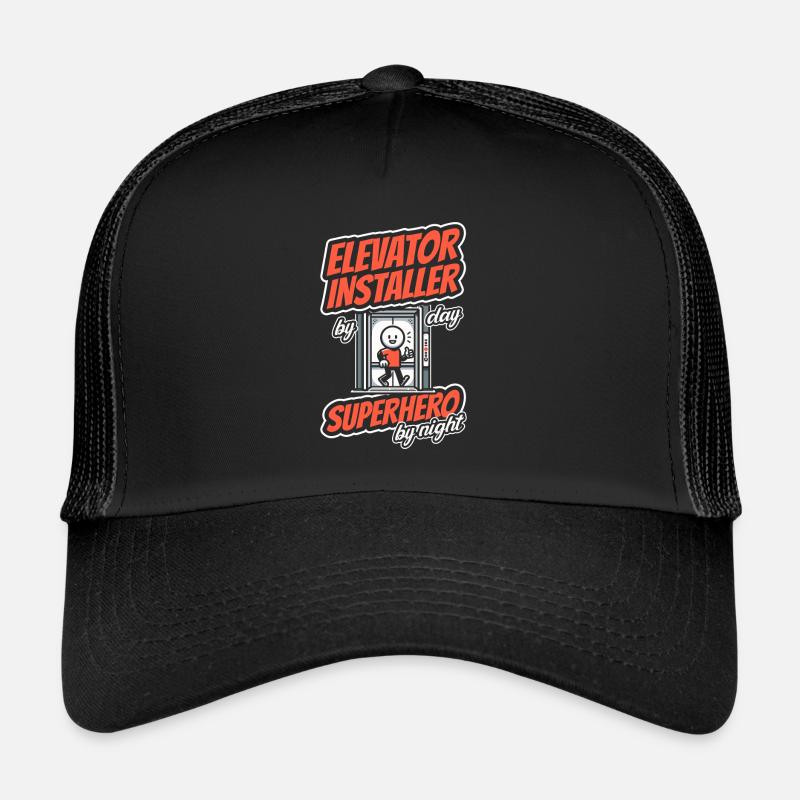 Elevator Installer Trucker Cap