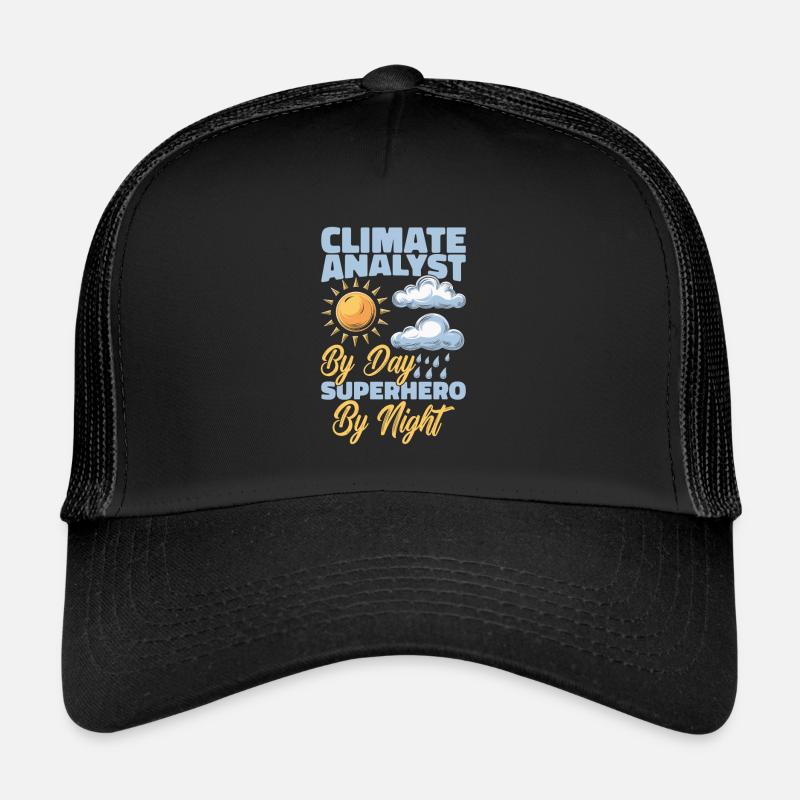 Climate Analyst Trucker Cap