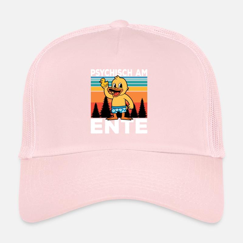 Ich Bin Am Ende Psychisch am Ente Trucker Cap