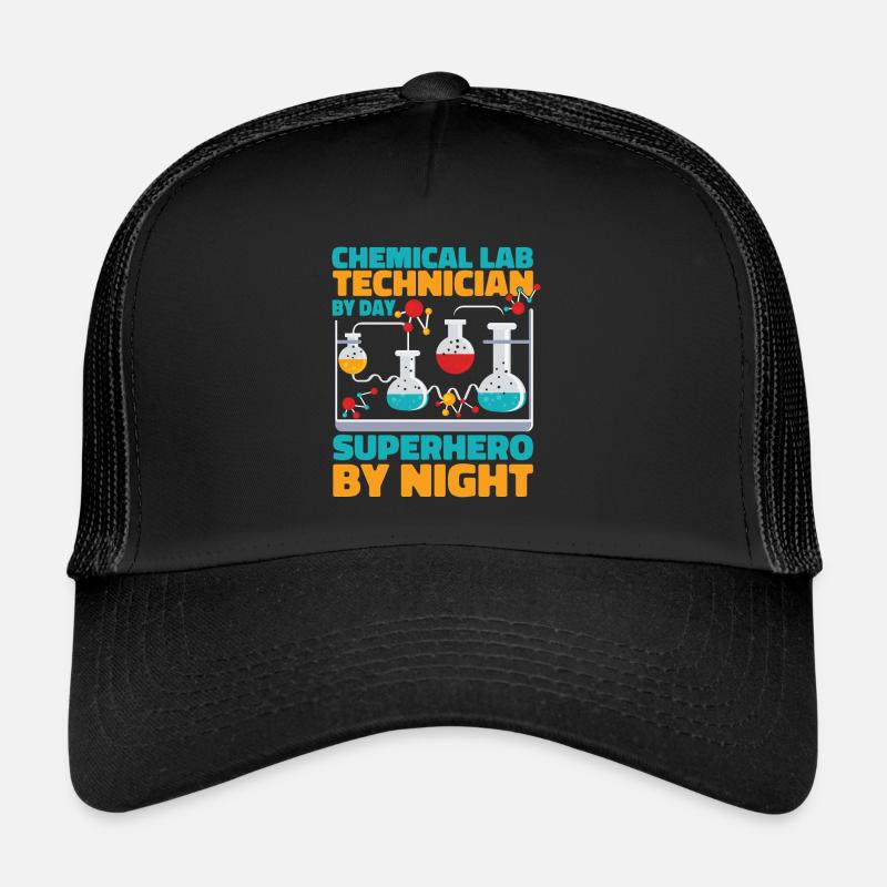 Assistant de laboratoire chimique Casquette trucker 