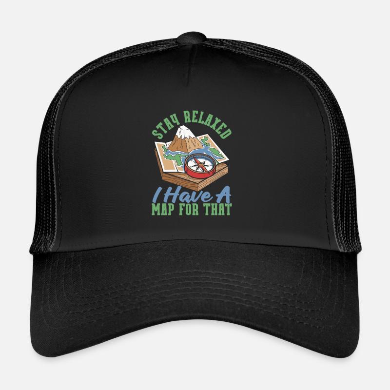 Géographe de géographie Casquette trucker 