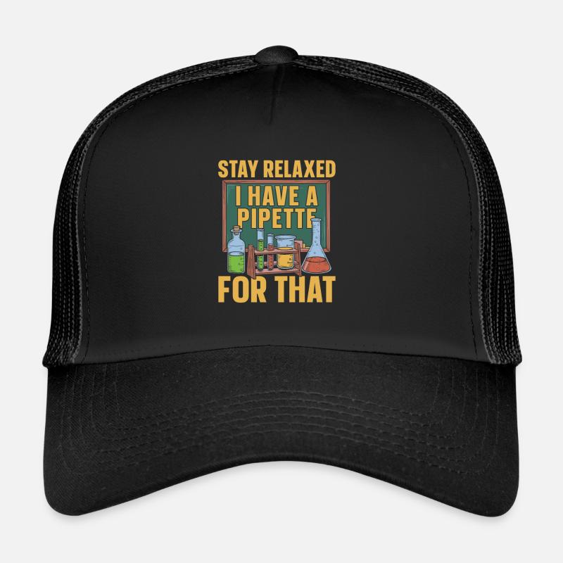 Assistant de laboratoire chimique Casquette trucker 