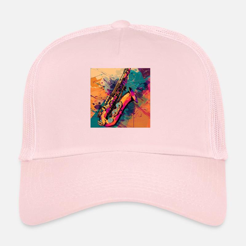 Saxophone Casquette trucker 