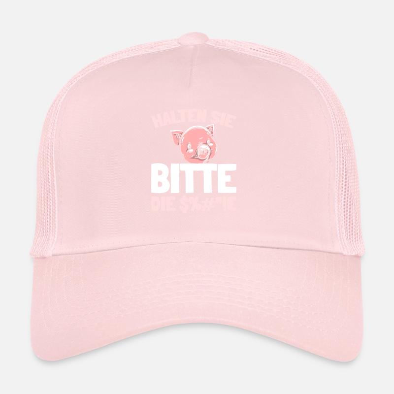 Schwein Schweinebauer Trucker Cap