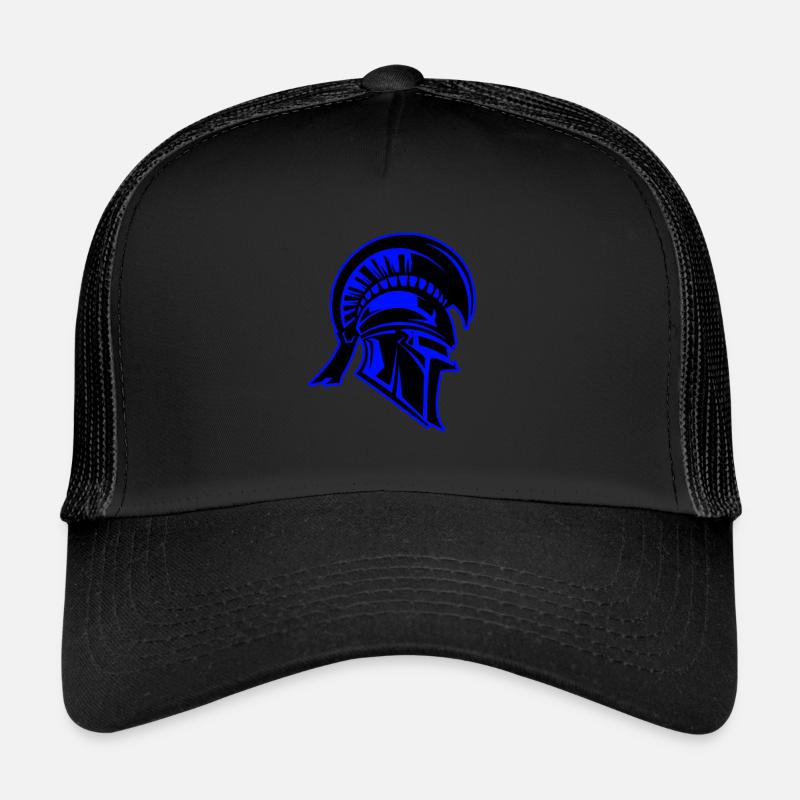 Spartaner Helm Krieger Symbol Trucker Cap