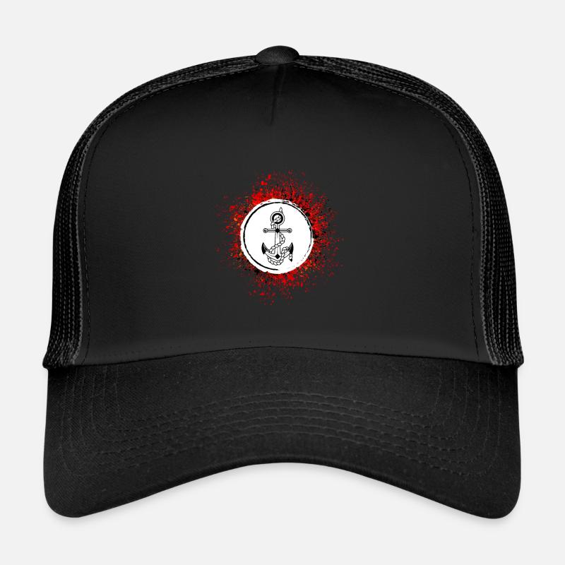 Anker Symbol Zeichen Trucker Cap