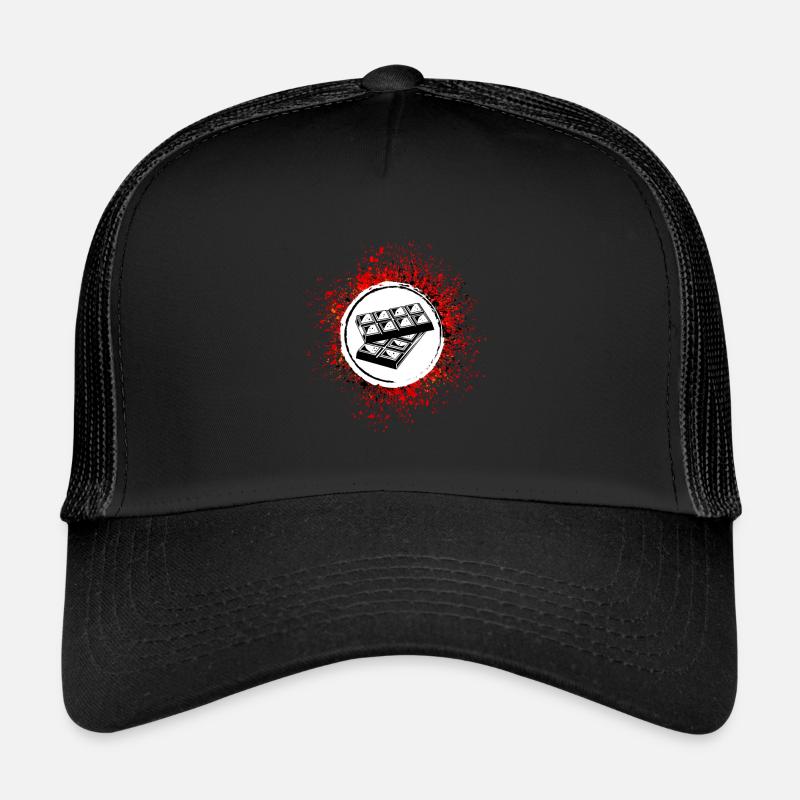 Icône de chocolat Icône Casquette trucker 