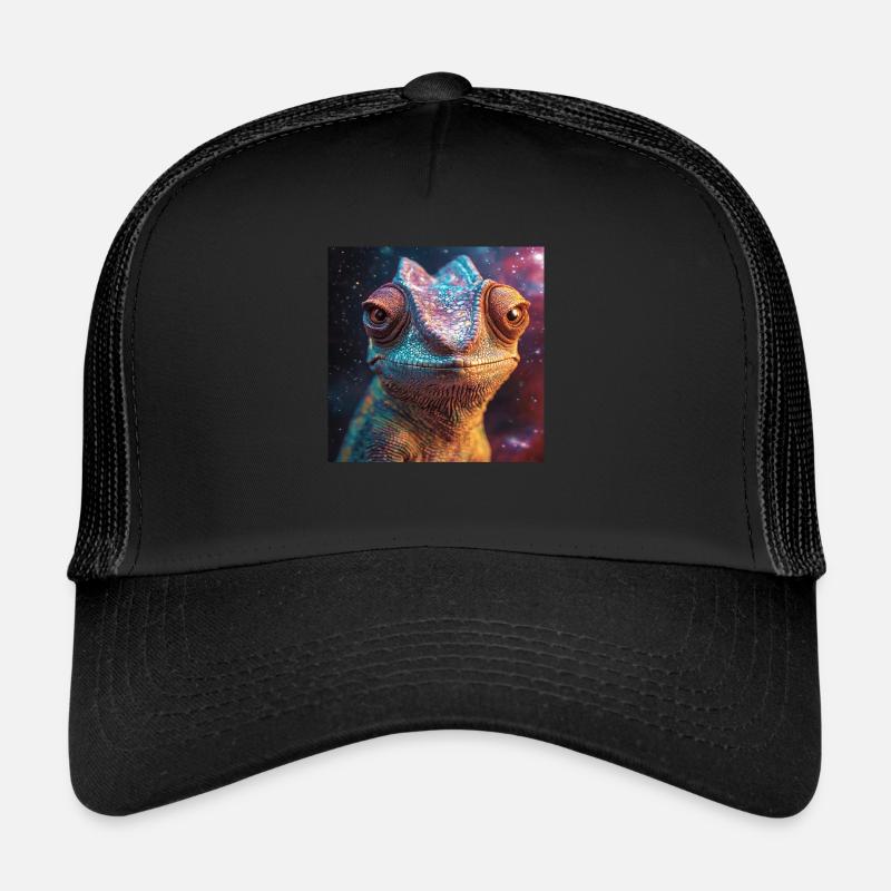 Chamäleon - Trucker Cap - Schwarz/Schwarz