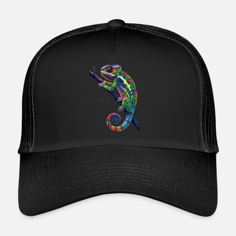 Chamäleon - Trucker Cap - Schwarz/Schwarz