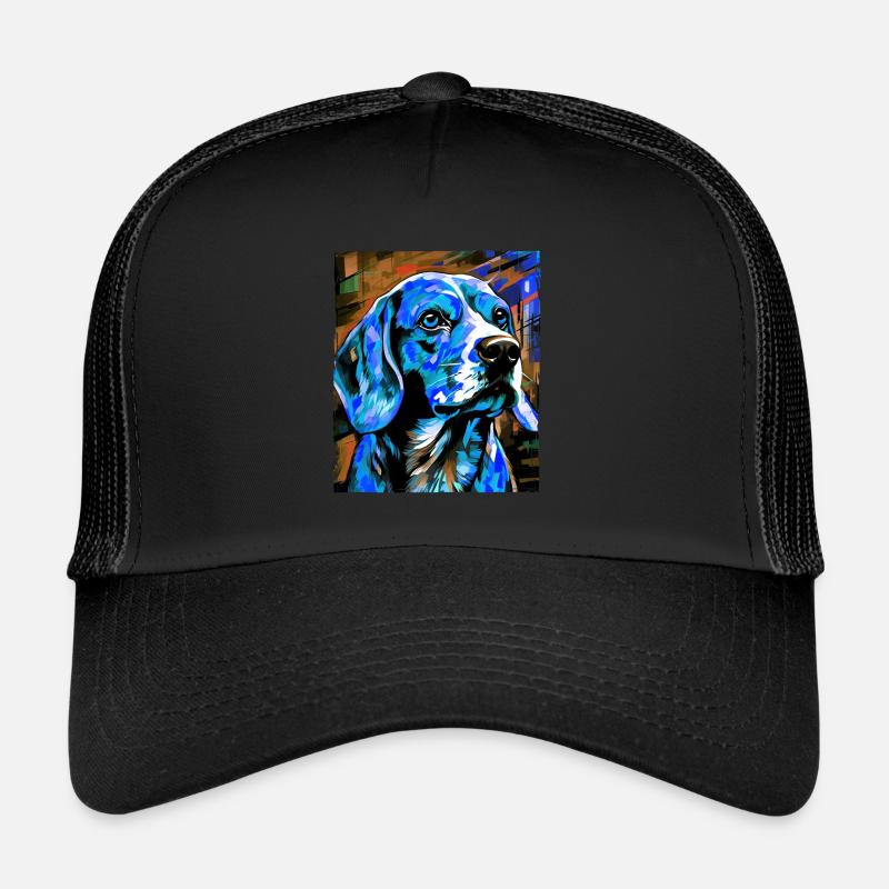 Beagle Dog Portrait Trucker Cap