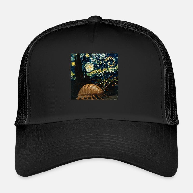 Assel - Trucker Cap - Schwarz/Schwarz