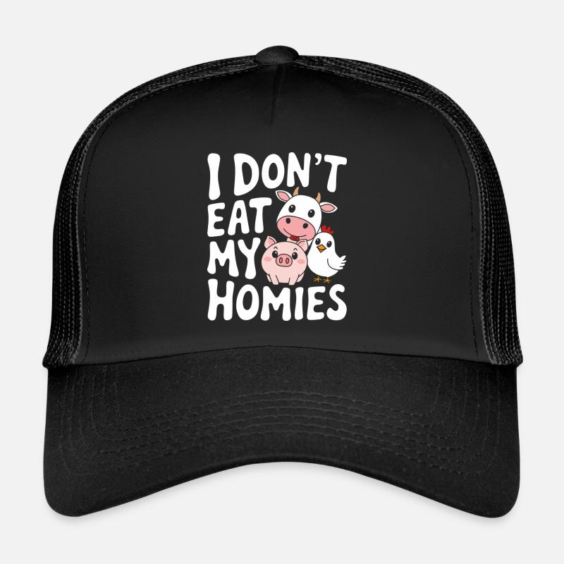 Vegetarian Vegan Veggie Vegetarian Trucker Cap