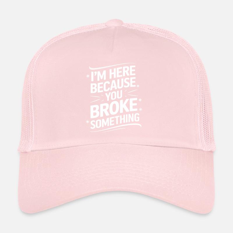 Support technique Informatique Casquette trucker 