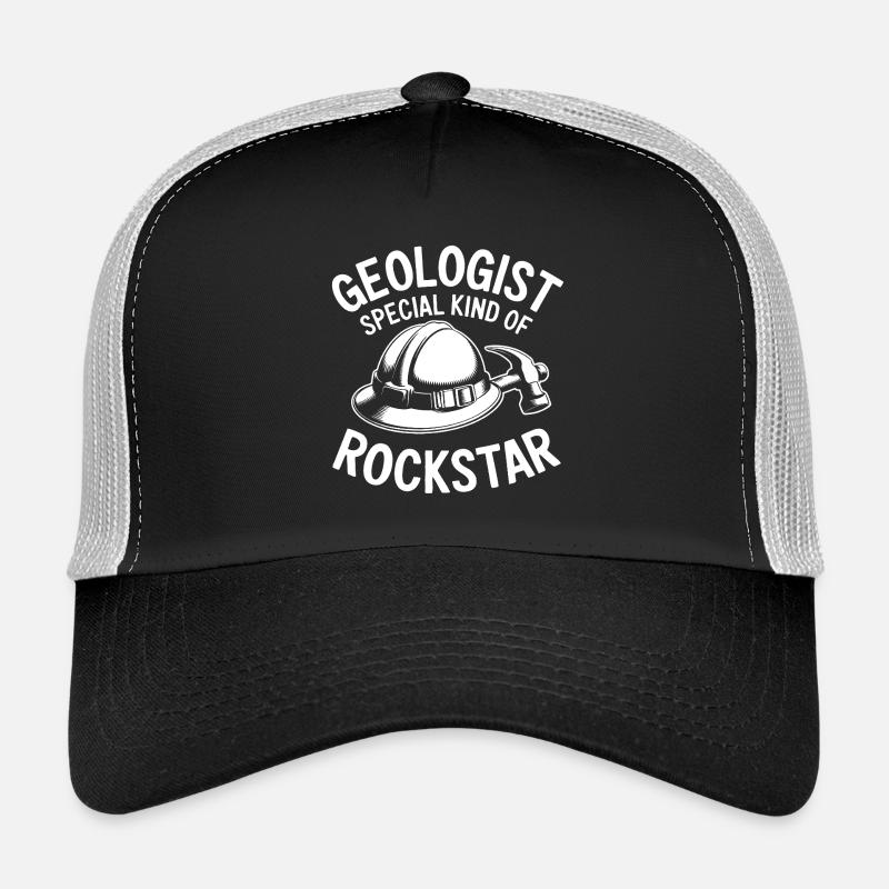 Le géologue, une rock star à part entière Casquette trucker 