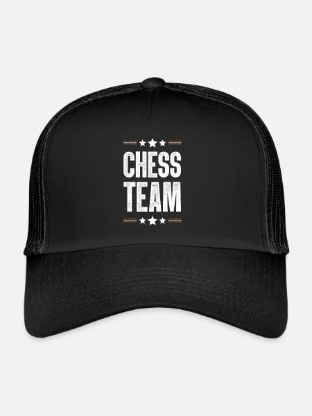 Chess Team - Trucker Cap - black/black - Front
