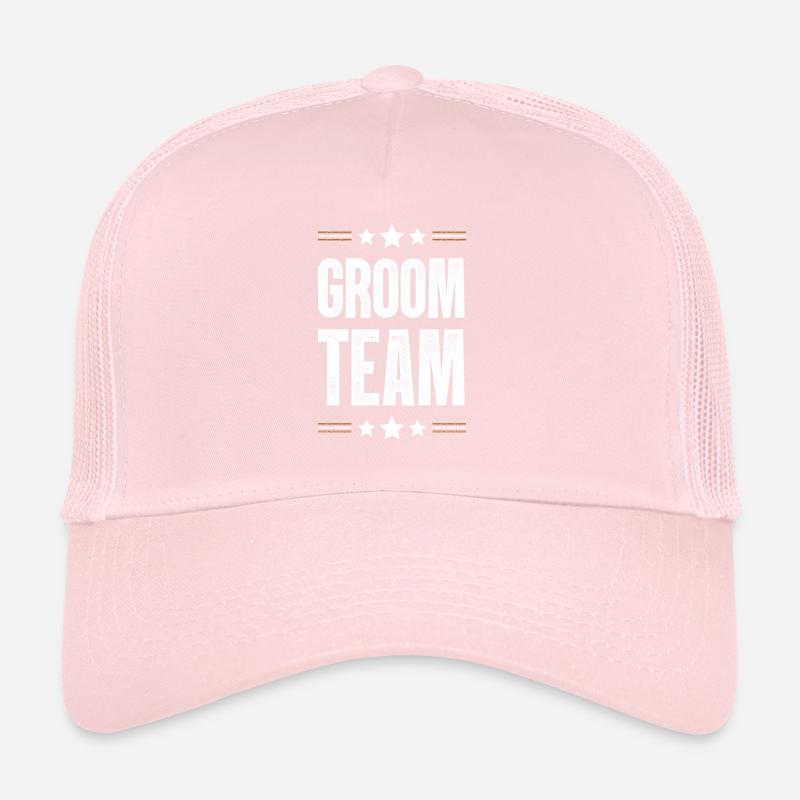 Groom Team Trucker Cap
