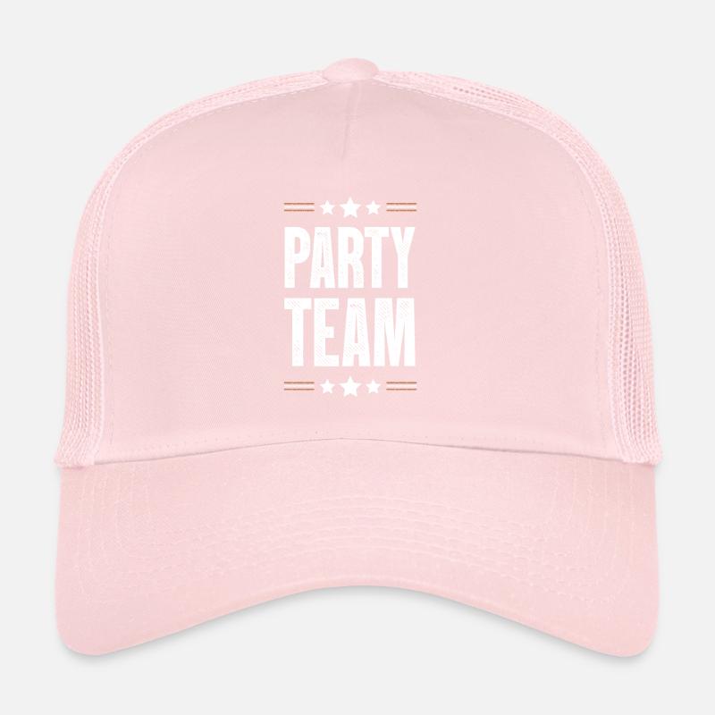 Party Team Trucker Cap