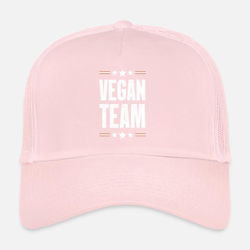 Équipe végétalienne Casquette trucker 