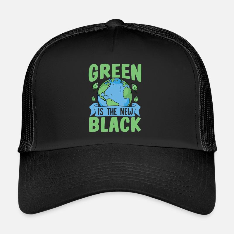 Le vert est le nouveau noir Casquette trucker 