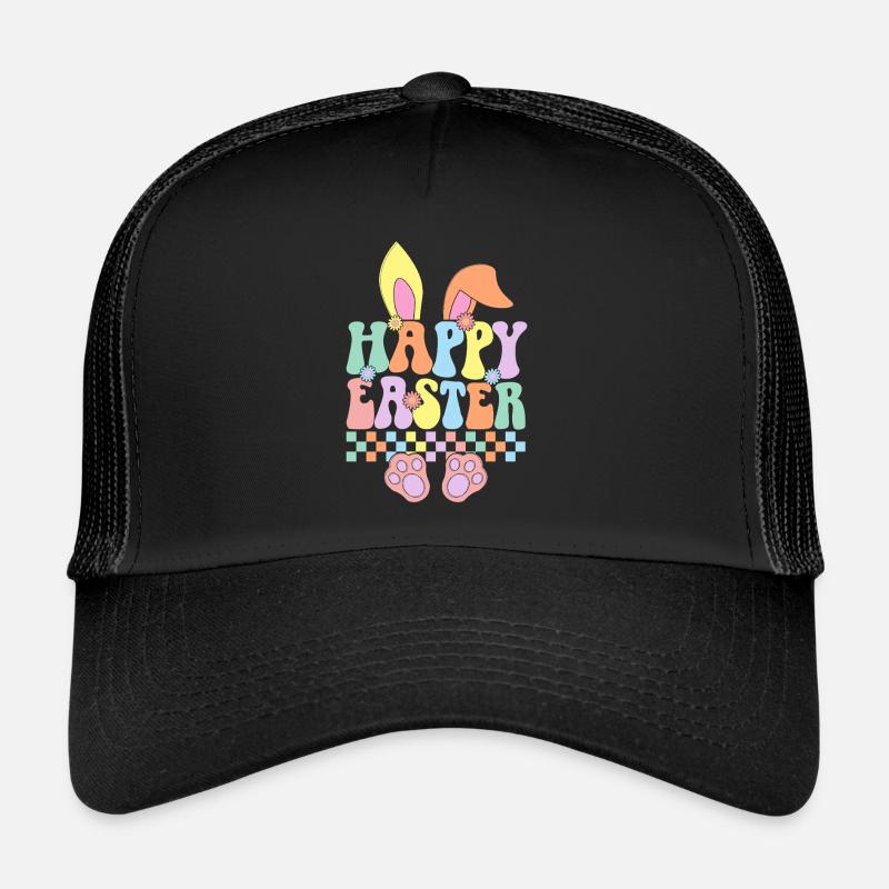 Happy Easter Trucker Cap
