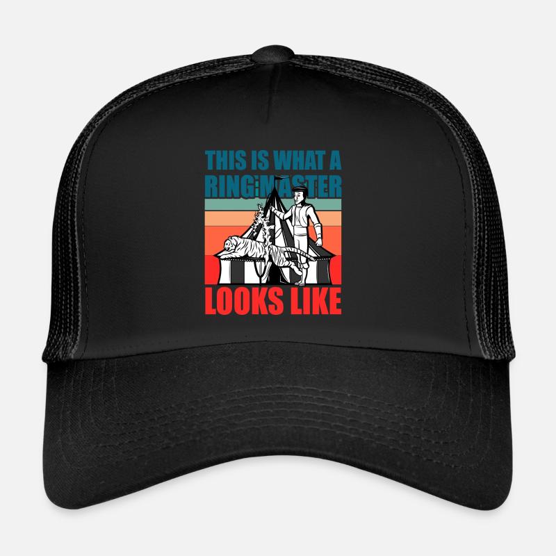 So sieht ein Ringmeister luke aus Trucker Cap