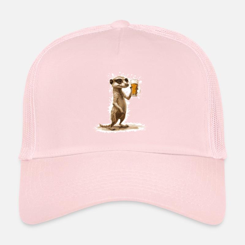 Erdmännchen Bier Lustig Trucker Cap